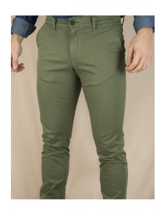 Pantalón Chino 2040 Motobike Verde Kaki 2