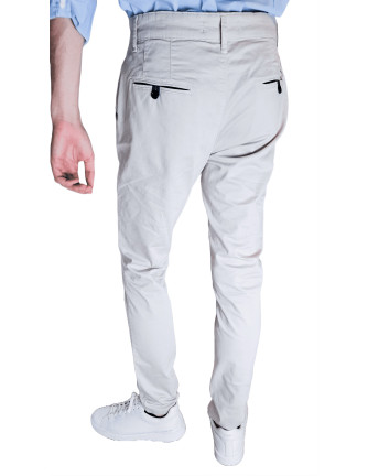 Pantalón Chino Slim Fit Motobike 2040 Beige
