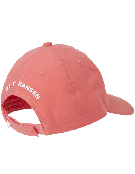 Gorra Crew Cap 2.0 Helly Hansen rosa salmón