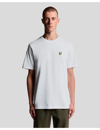 Camiseta básica plain Lyle & Scott blanco