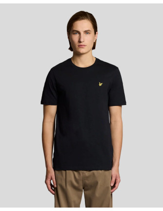 Camiseta Slub Lyle & Scott negro