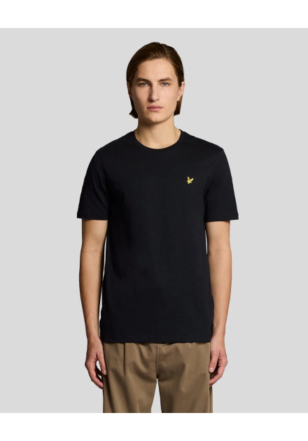 Camiseta Slub Lyle & Scott negro