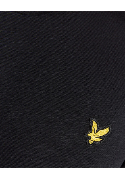 Camiseta Slub Lyle & Scott negro