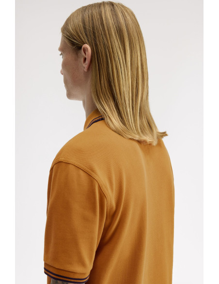 Polo piqué clásico Fred Perry hombre amarillo