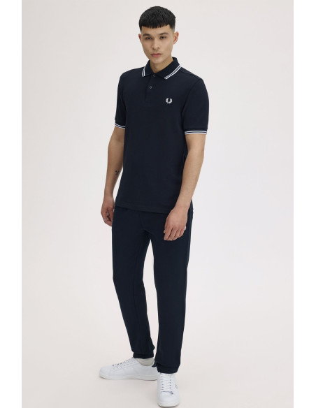 Polo piqué clásico Fred Perry hombre azul marino