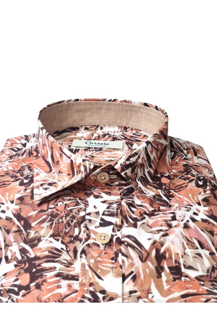 Camisa estampada tropical Duna...