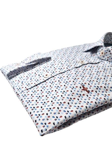 Camisa estampada gotas Barco Corsare...
