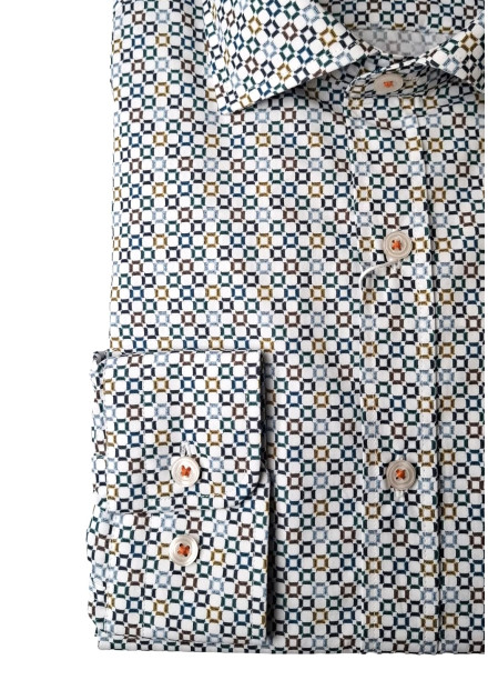 Camisa estampada cuadros Yate Corsare...