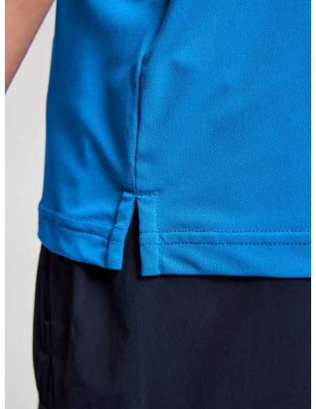 Polo técnico Evo Slam hombre azul grecia
