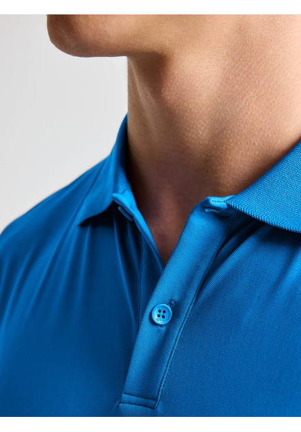 Polo técnico Evo Slam hombre azul grecia