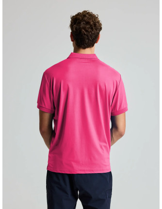 Polo técnico Evo Slam hombre rosa 2