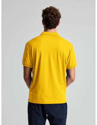 Polo técnico Evo Slam hombre amarillo 2