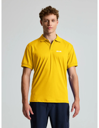 Polo técnico Evo Slam hombre amarillo