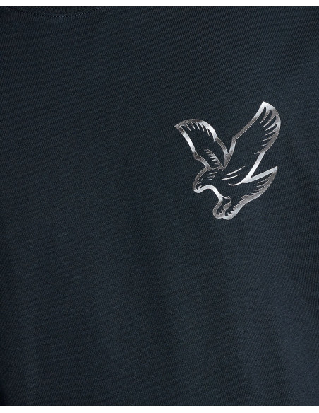 Camiseta Graphic Lyle & Scott azul marino