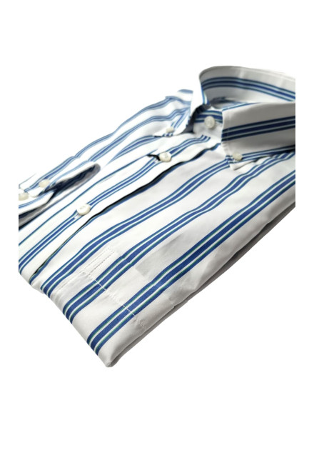 Camisa rayas Aspen Mirto blanca rayas...