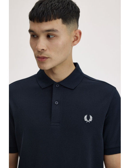 Polo manga corta M6000 Fred Perry Azul Marino