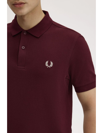 Polo manga corta M6000 Fred Perry Granate 2