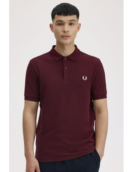 Polo manga corta M6000 Fred Perry Granate