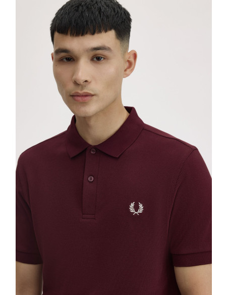 Polo manga corta M6000 Fred Perry Granate