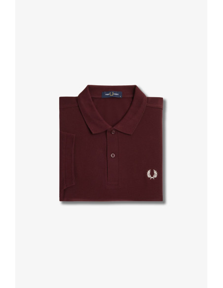 Polo manga corta M6000 Fred Perry Granate