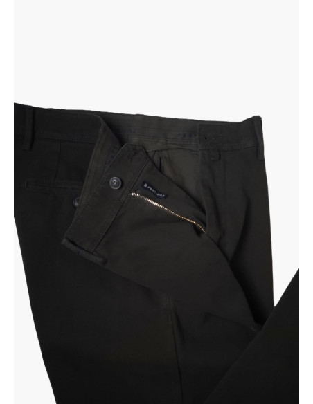 Pantalón chino de loneta Siena Pertegaz verde oscuro