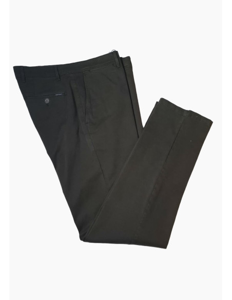 Pantalón chino de loneta Siena Pertegaz verde oscuro