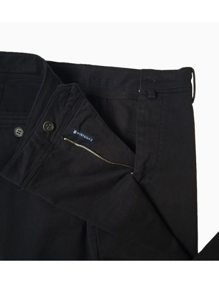 Pantalón chino de loneta Siena Pertegaz negro