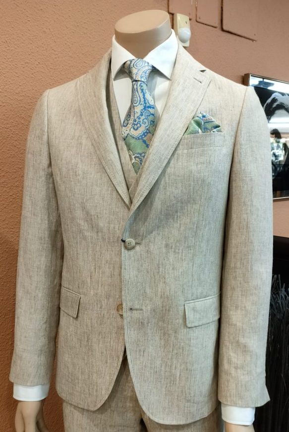 traje de lino